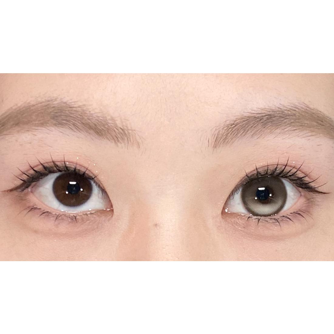 CDRGNHE OBALEN 14.50mm Gray Colored Contact Lenses (6 Months Wear)