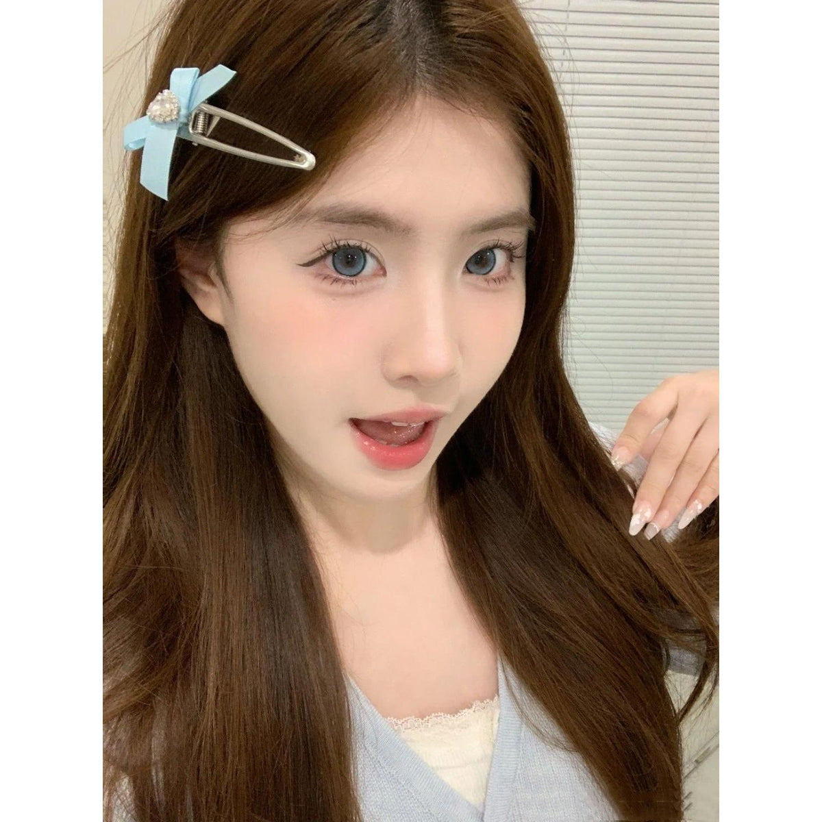 BDJGUANG BOOSCON 14.50mm Blue Colored Contact Lenses (6 Months Wear)
