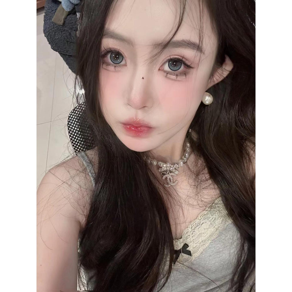 BDJGUANG BOOSCON 14.50mm Blue Colored Contact Lenses (6 Months Wear)