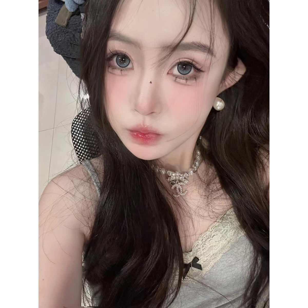 BDJGUANG BOOSCON 14.50mm Blue Colored Contact Lenses (6 Months Wear)