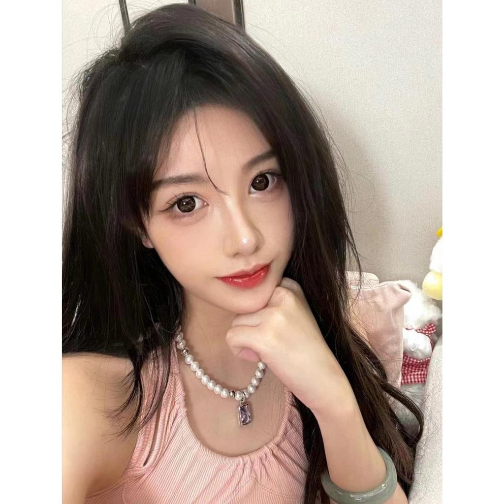 BGDHONG FLLYCON 14.50mm Red Colored Contact Lenses (6 Months Wear)