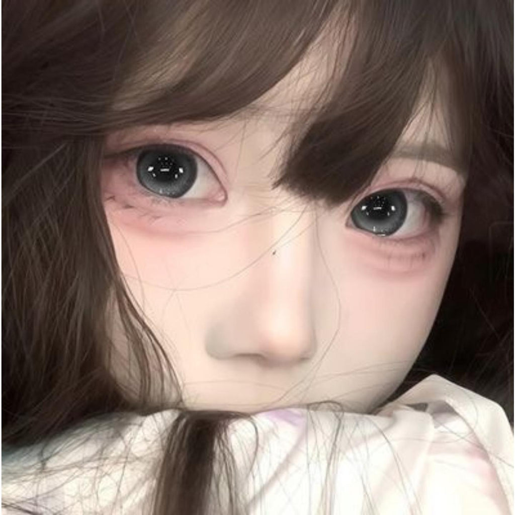 LLHJIN thestarlens 14.20mm Grey Colored Contact Lenses (6 Months Wear)