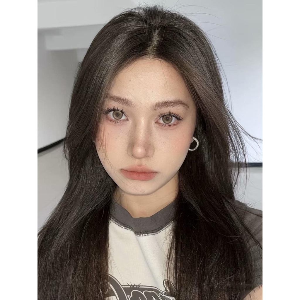 YHMLA Xiyoulens 14.20mm Brown Colored Contact Lenses (6 Months Wear)