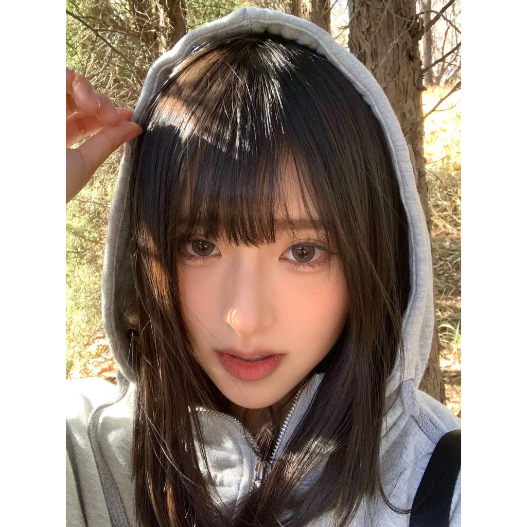 BHBNENG MorningCon 14.50mm Brown Colored Contact Lenses (6 Months Wear)