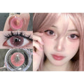 YCFWU OVOLOOK 14.20mm Pink Colored Contact Lenses (6 Months Wear)