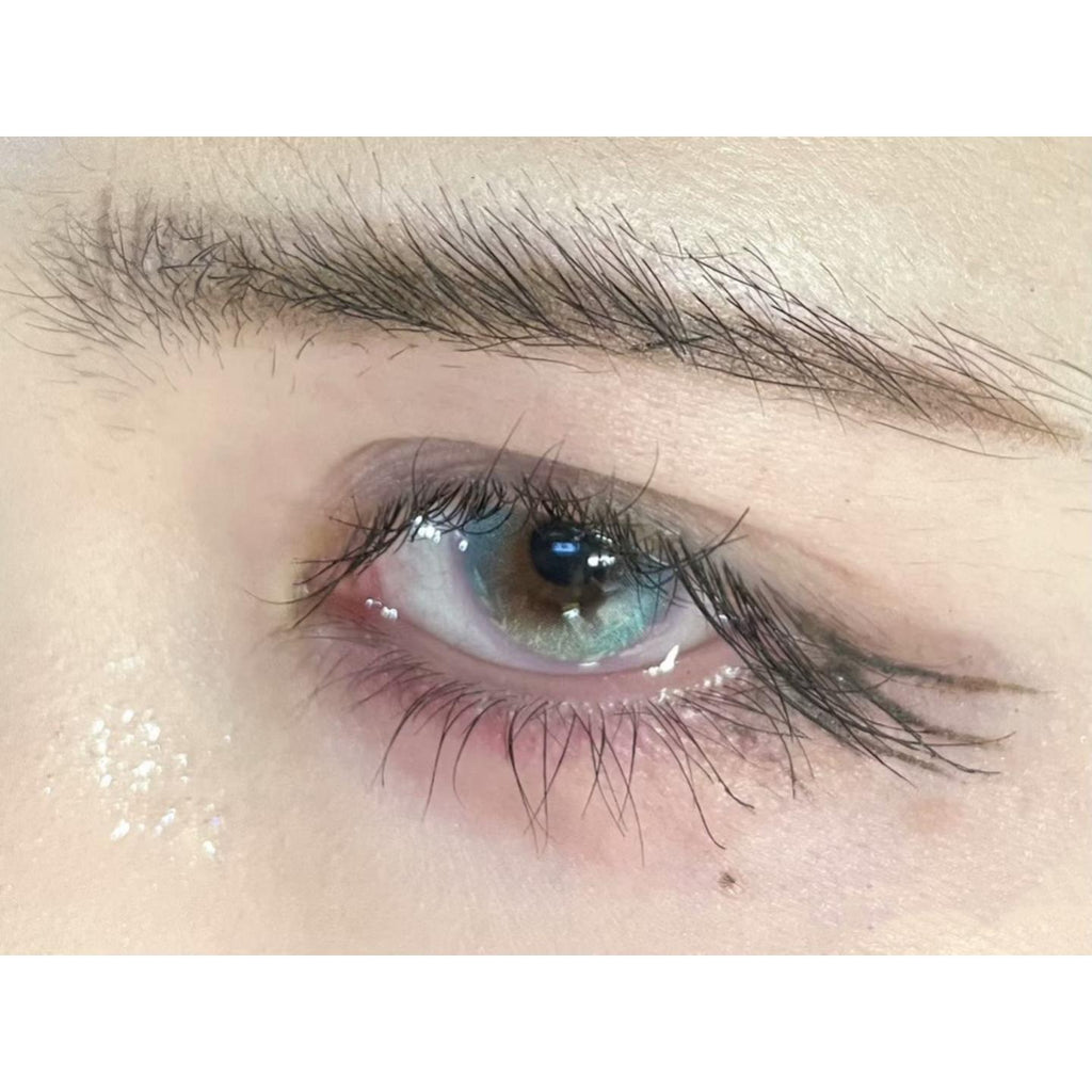 YLYXI Xiyoulens 14.20mm Purple Colored Contact Lenses (6 Months Wear)
