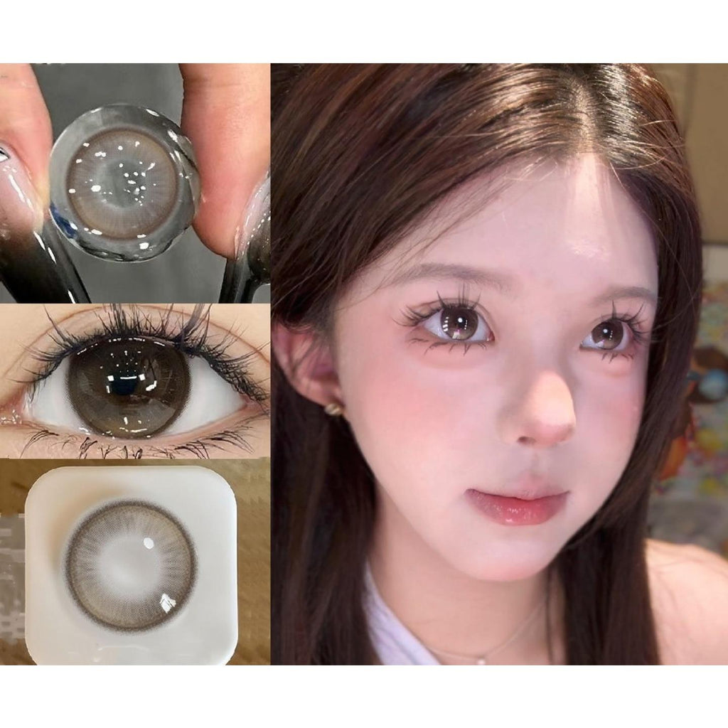 YQBSHOU thestarlens 14.20mm Brown Colored Contact Lenses (6 Months Wear)