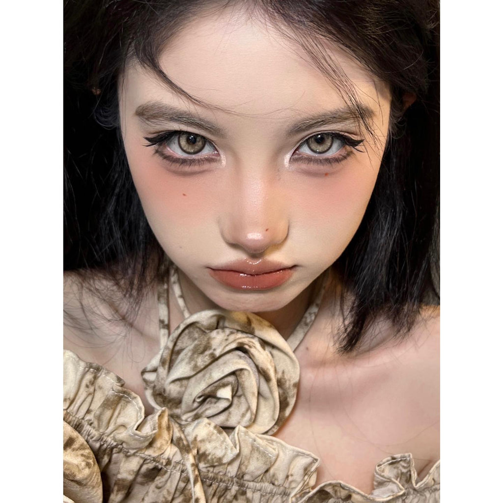 BLTJLEI Xiyoulens 14.20mm Brown Colored Contact Lenses (6 Months Wear)