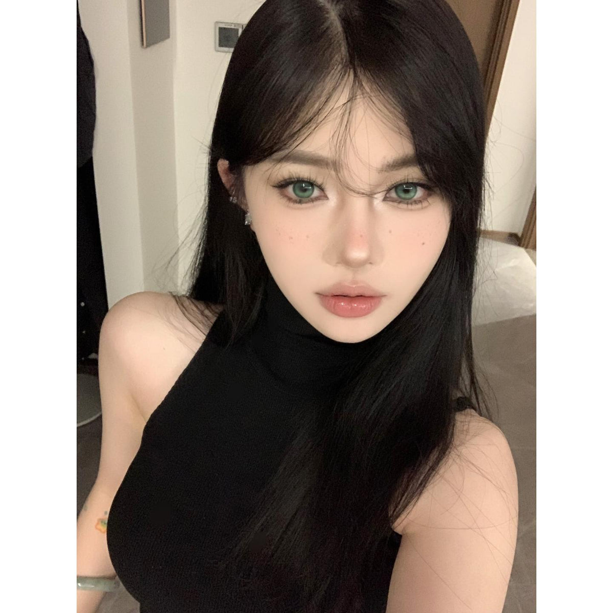 Kính áp tròng màu xanh lá NTJYIN MorningCon 14.20mm (Thời hạn sử dụng 6 tháng)