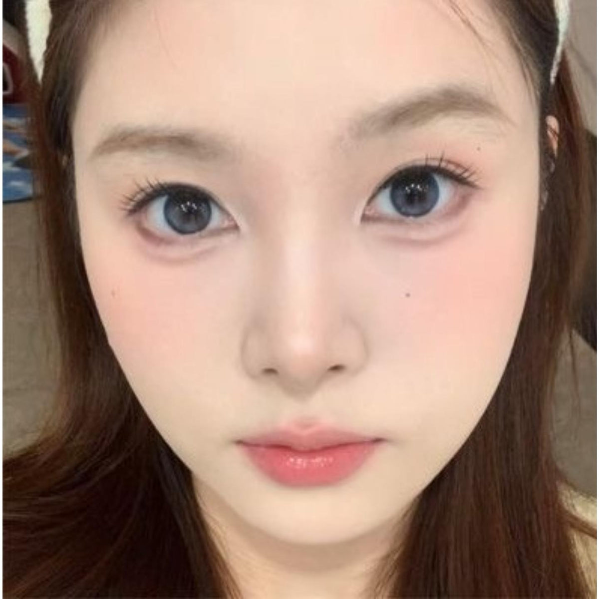 XYLSHAN FLLYCON 14.20mm Blue Colored Contact Lenses (6 Months Wear)