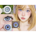 ZYGUANG Xiyoulens 14.50mm Purple Colored Contact Lenses (6 Months Wear)