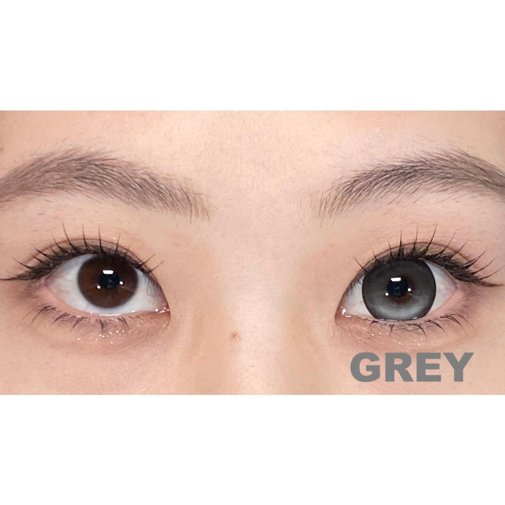 คอนแทคเลนส์สีเทา CDSMNSHEN OBALEN ขนาด 14.50 มม. (ชนิดราย 6 เดือน)