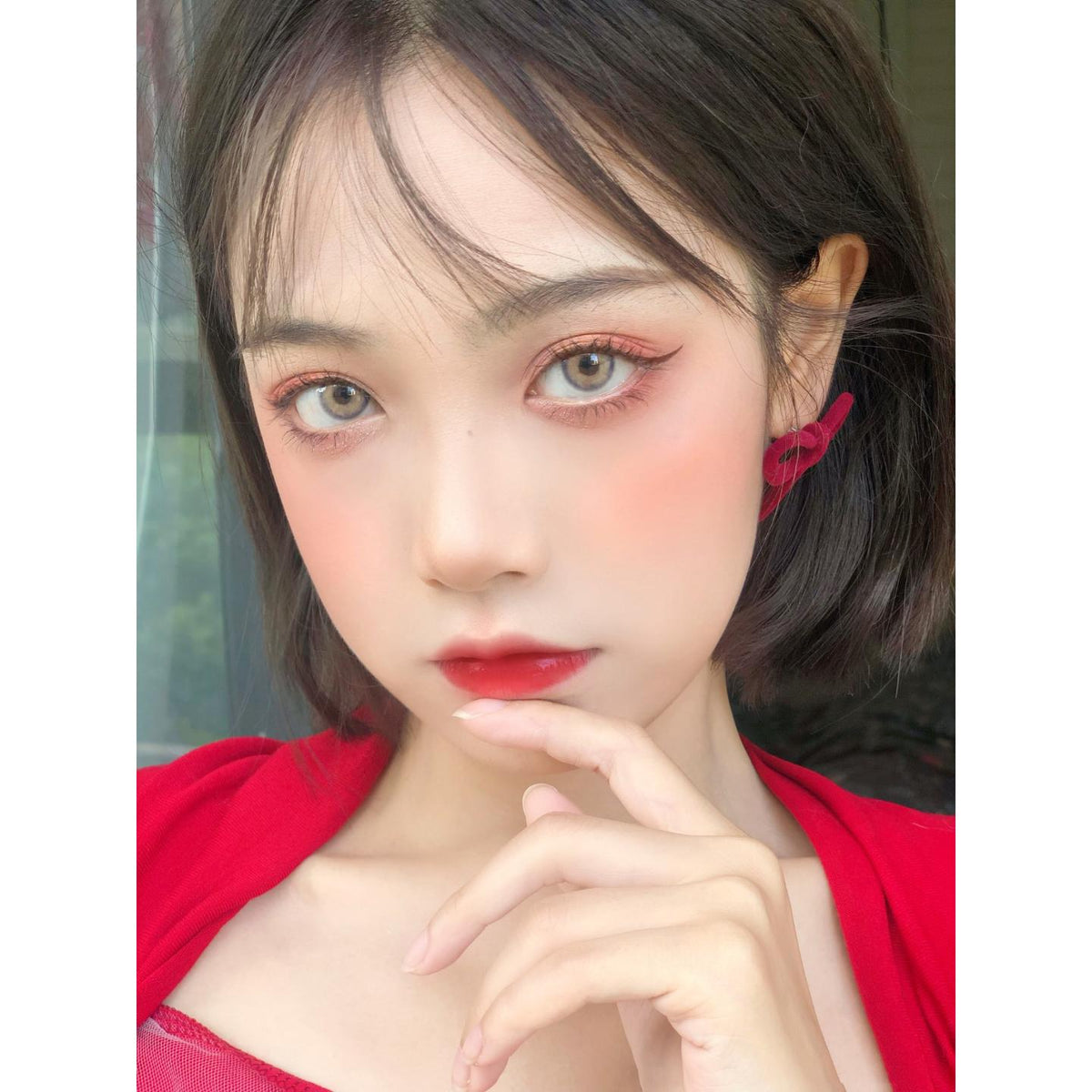 HPMZONG Xiyoulens 14.00mm Brown Colored Contact Lenses (6 Months Wear)