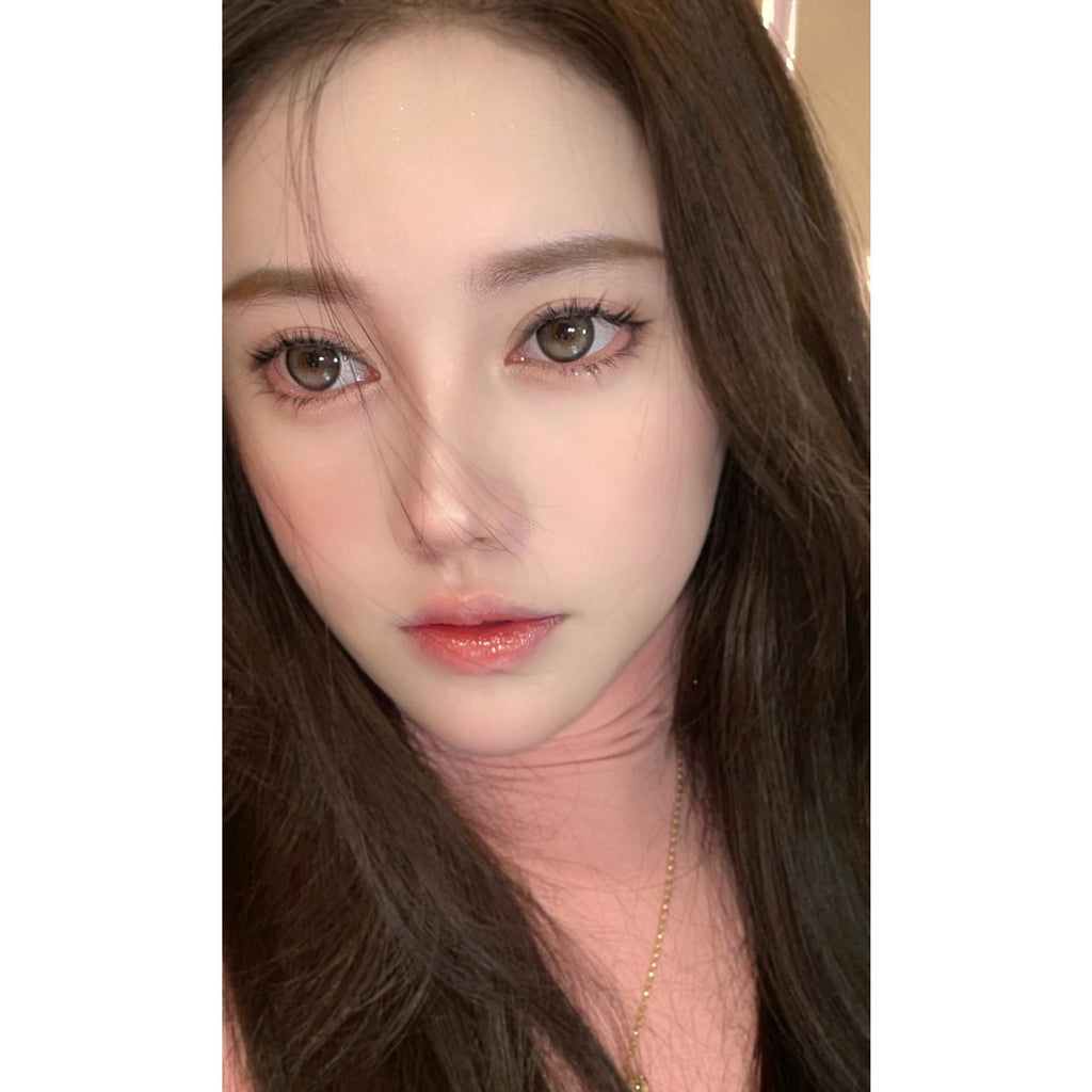 SDGYUN MorningCon 14.50mm Gray Colored Contact Lenses (6 Months Wear)
