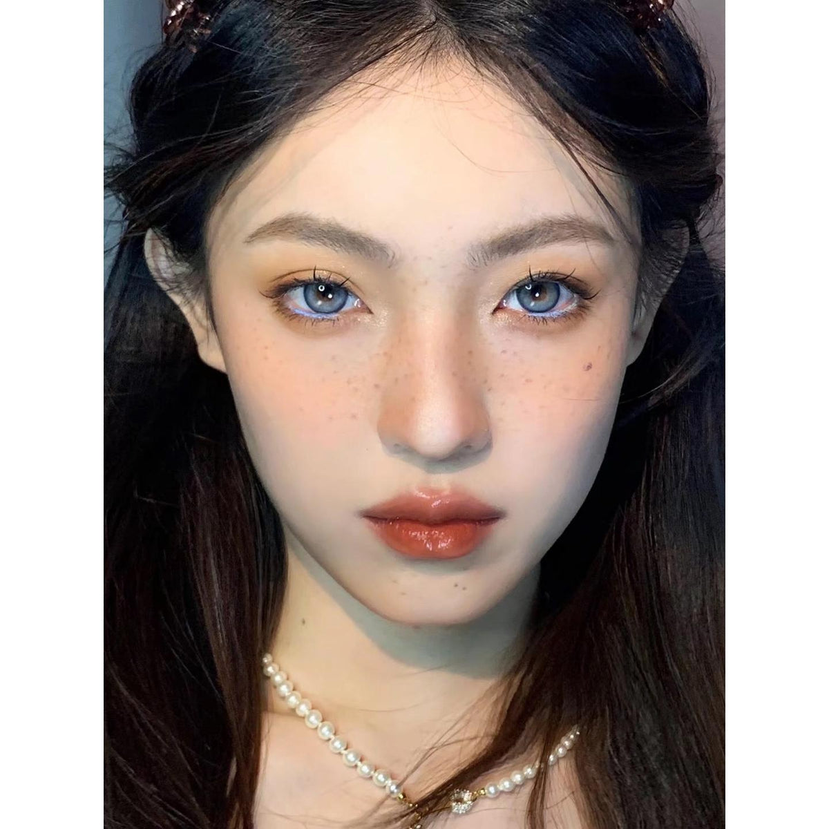SMBBI MorningCon 14.50mm Blue Colored Contact Lenses (6 Months Wear)