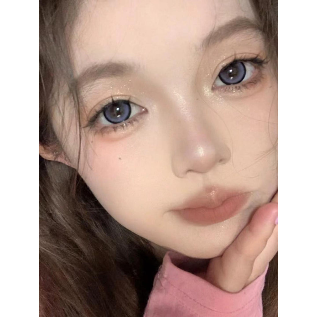 CNXXING FLLYCON 14.50mm Purple Colored Contact Lenses (6 Months Wear)