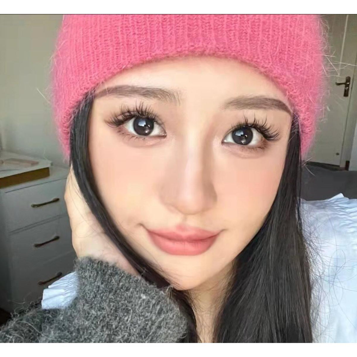NYALAO Xiyoulens 14.20mm Black Colored Contact Lenses (6 Months Wear)