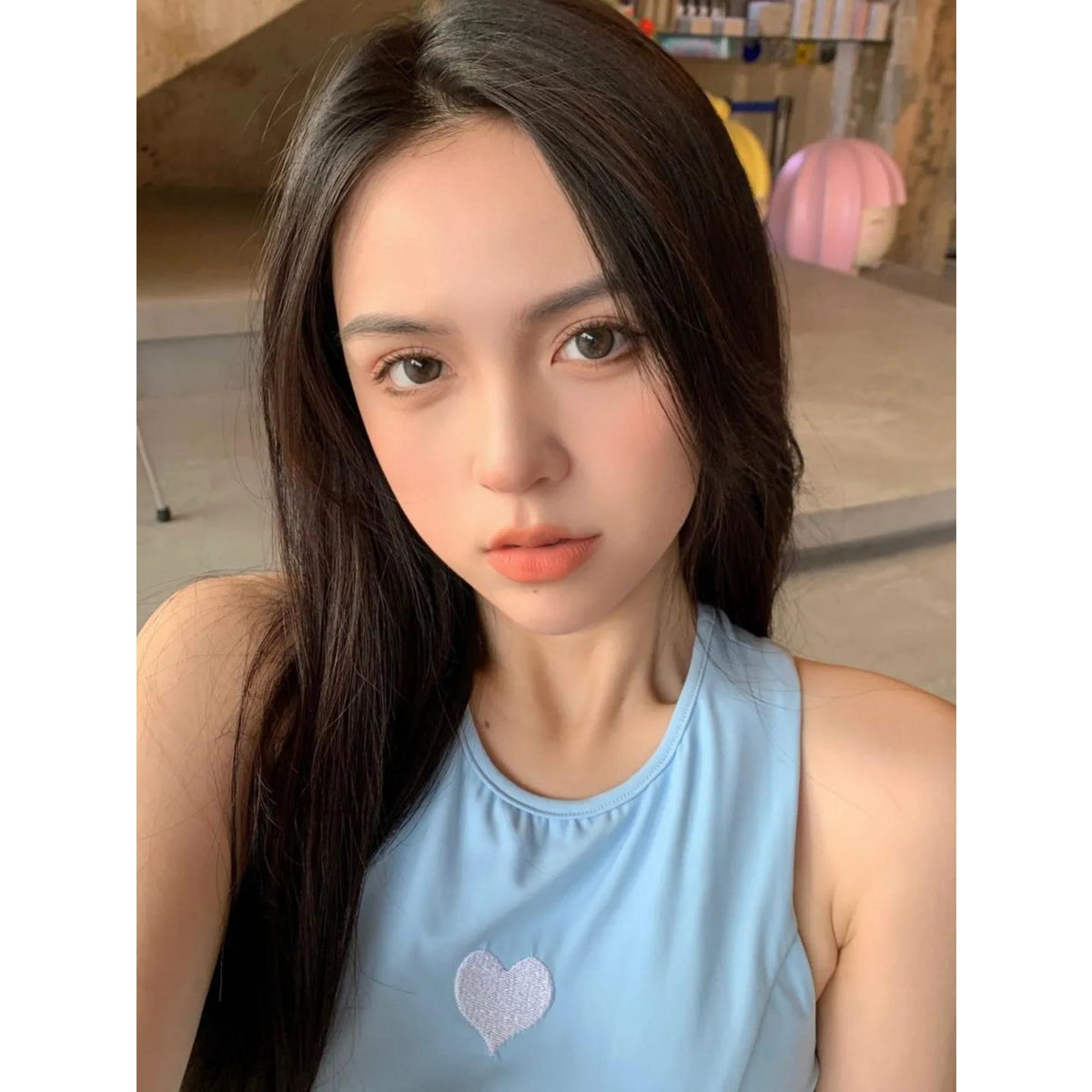 Kính áp tròng màu xám WFYHHEI OVOLOOK 14.50mm (Thời hạn sử dụng 6 tháng)