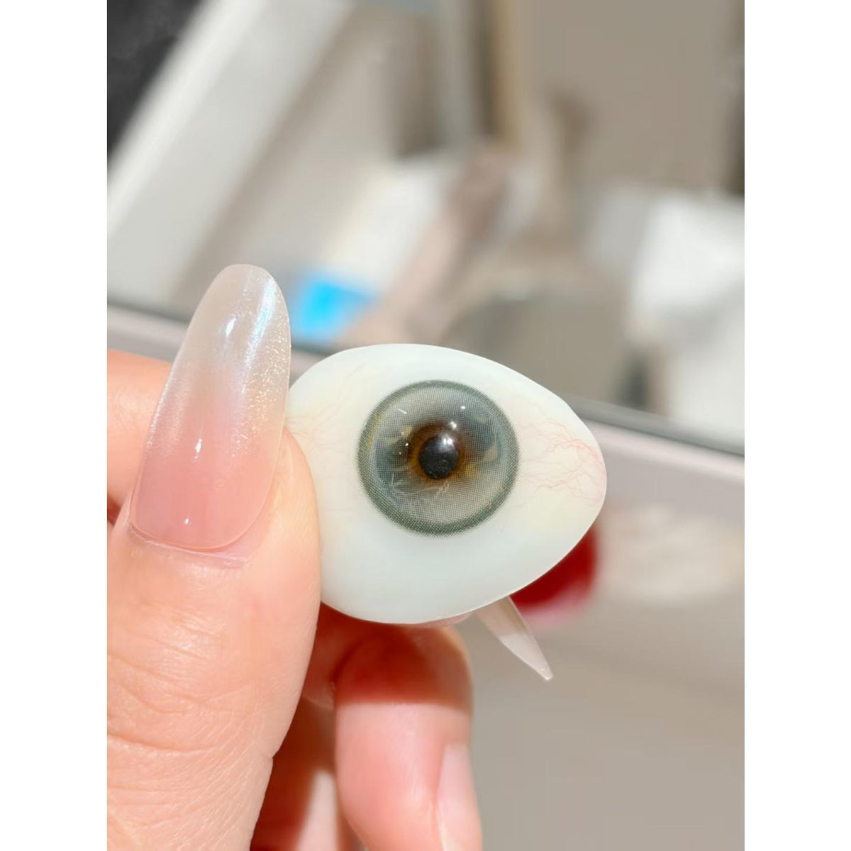 FQSONG MimiPark 14.20mm Green Colored Contact Lenses (6 Months Wear)