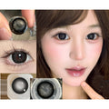 Kính áp tròng màu đen HTHMEI thestarlens 14.50mm (thời hạn sử dụng 6 tháng)