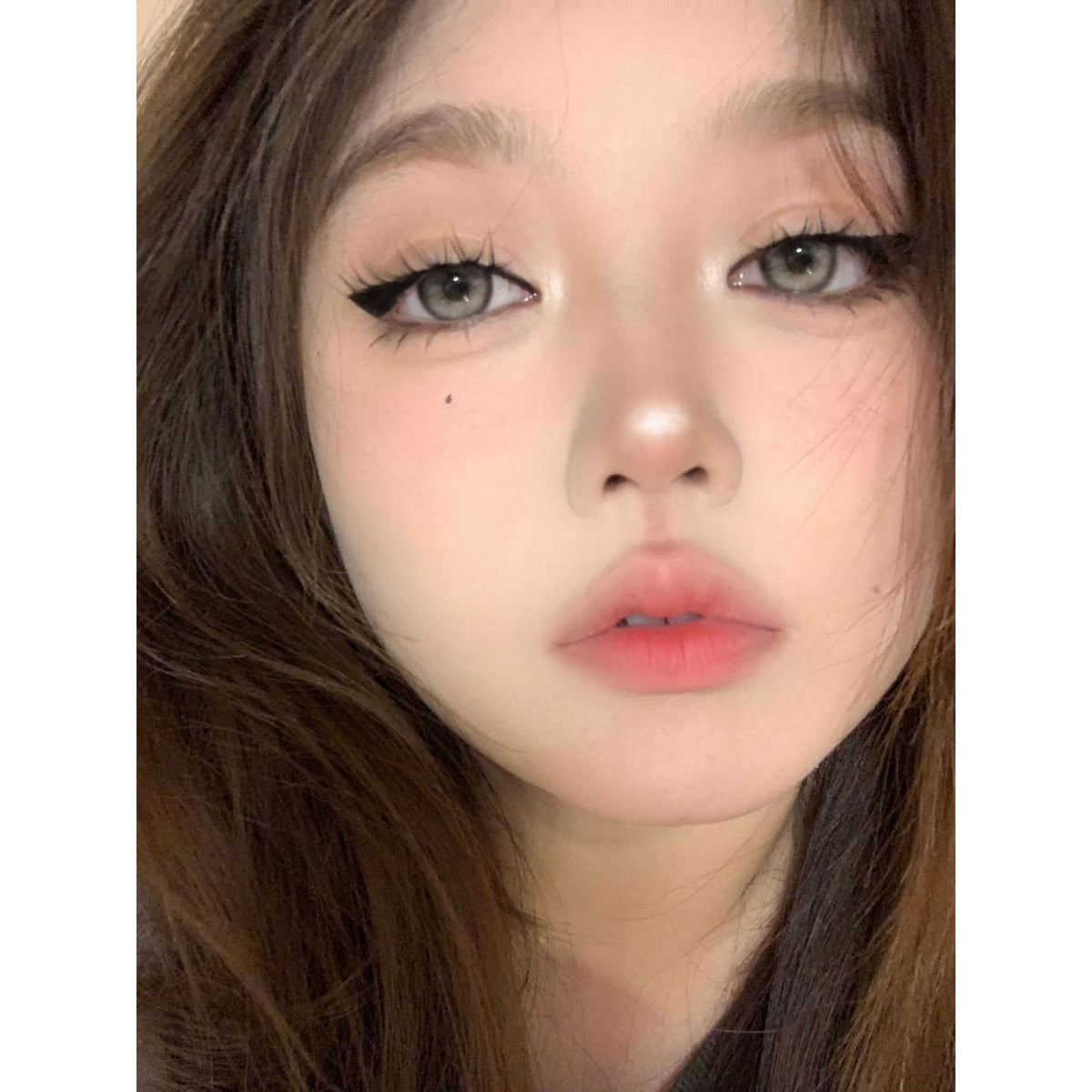 GZXTONG MorningCon 14.20mm Brown Colored Contact Lenses (6 Months Wear)