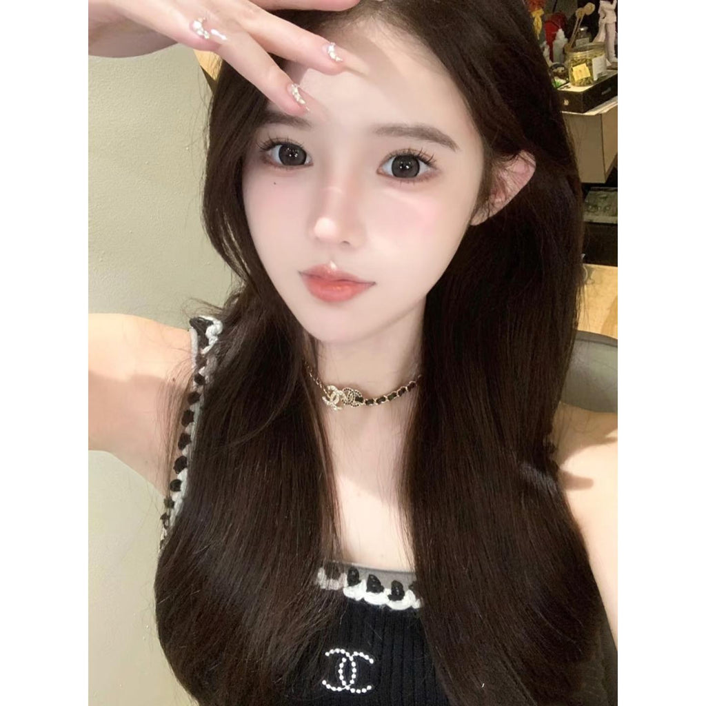 HTHUI ROSELENS 14.50mm Grey Colored Contact Lenses (6 Months Wear)