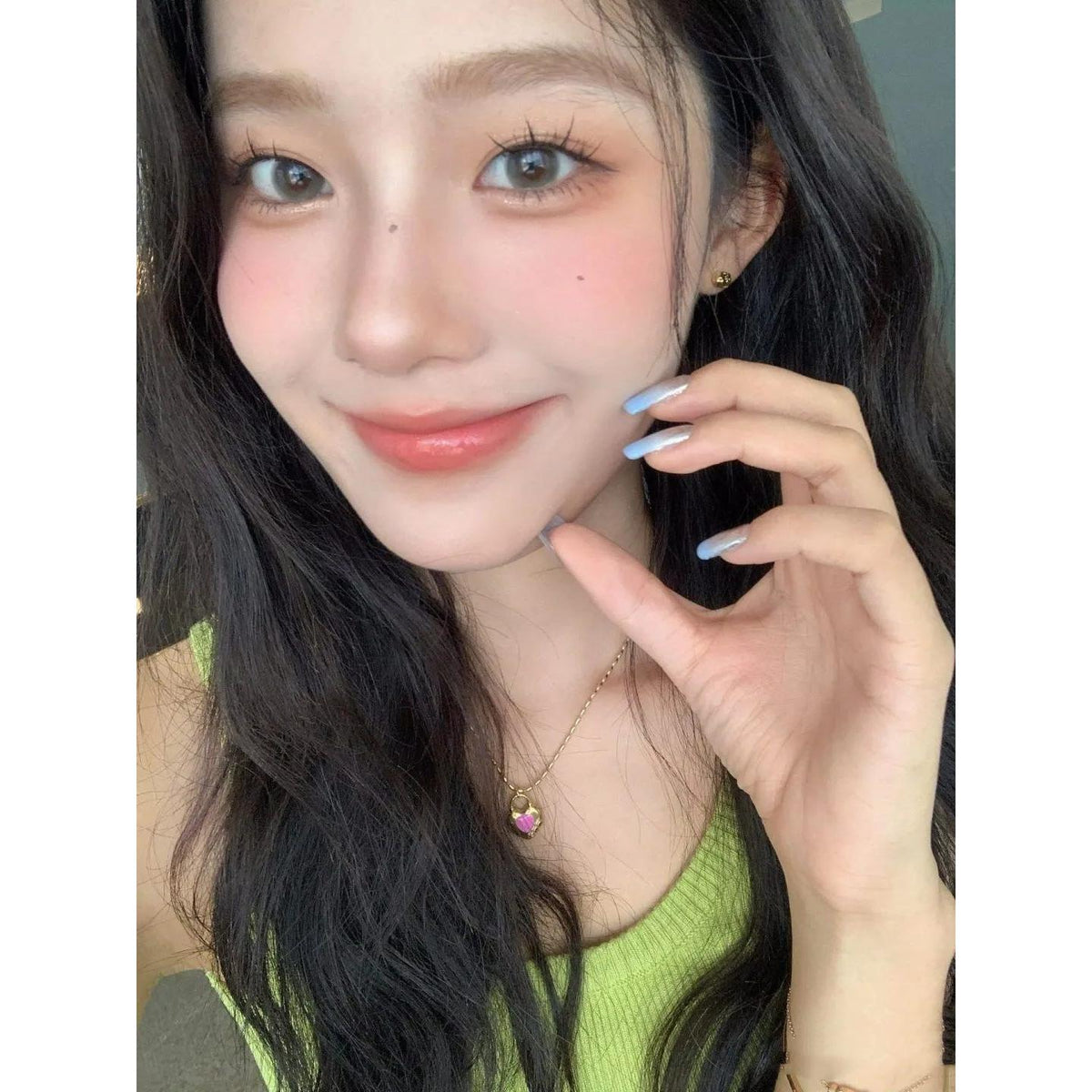 BSTHUA OVOLOOK 14.20mm Green Colored Contact Lenses (6 Months Wear)