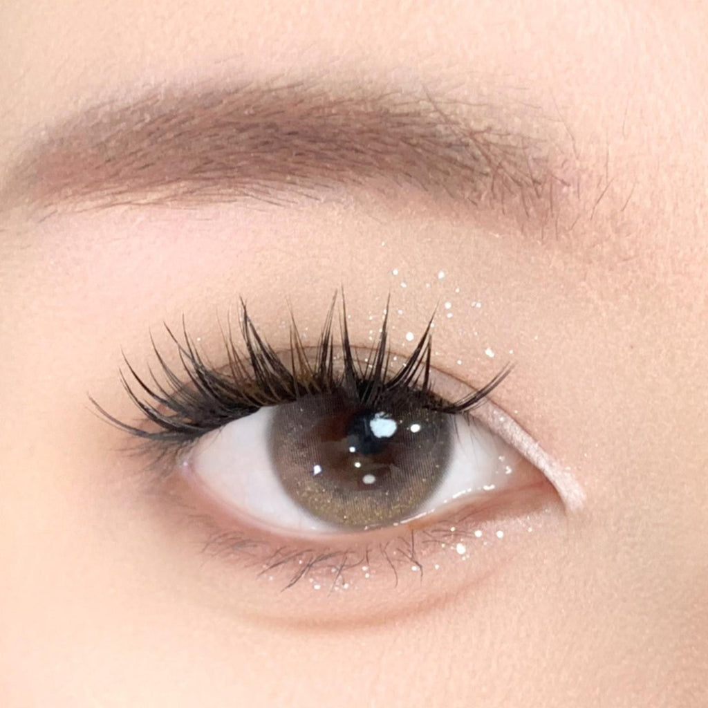 JMQJIN thestarlens 14.20mm Grey Colored Contact Lenses (6 Months Wear)
