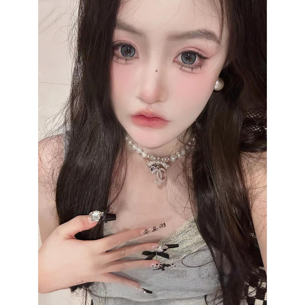 BDJGUANG BOOSCON 14.50mm Blue Colored Contact Lenses (6 Months Wear)