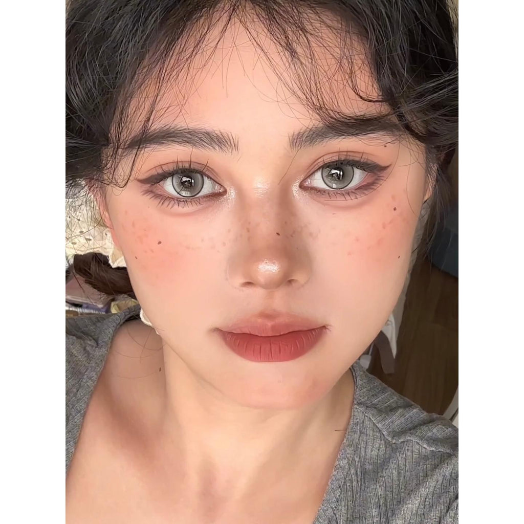 NHXXZONG Serltyca 14.20mm Brown Colored Contact Lenses (6 Months Wear)