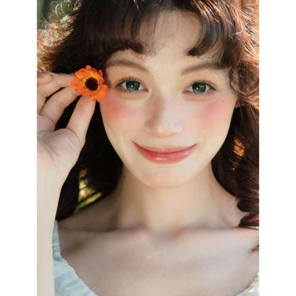 TKHYHU MimiPark 14.50mm Blue Colored Contact Lenses (6 Months Wear)