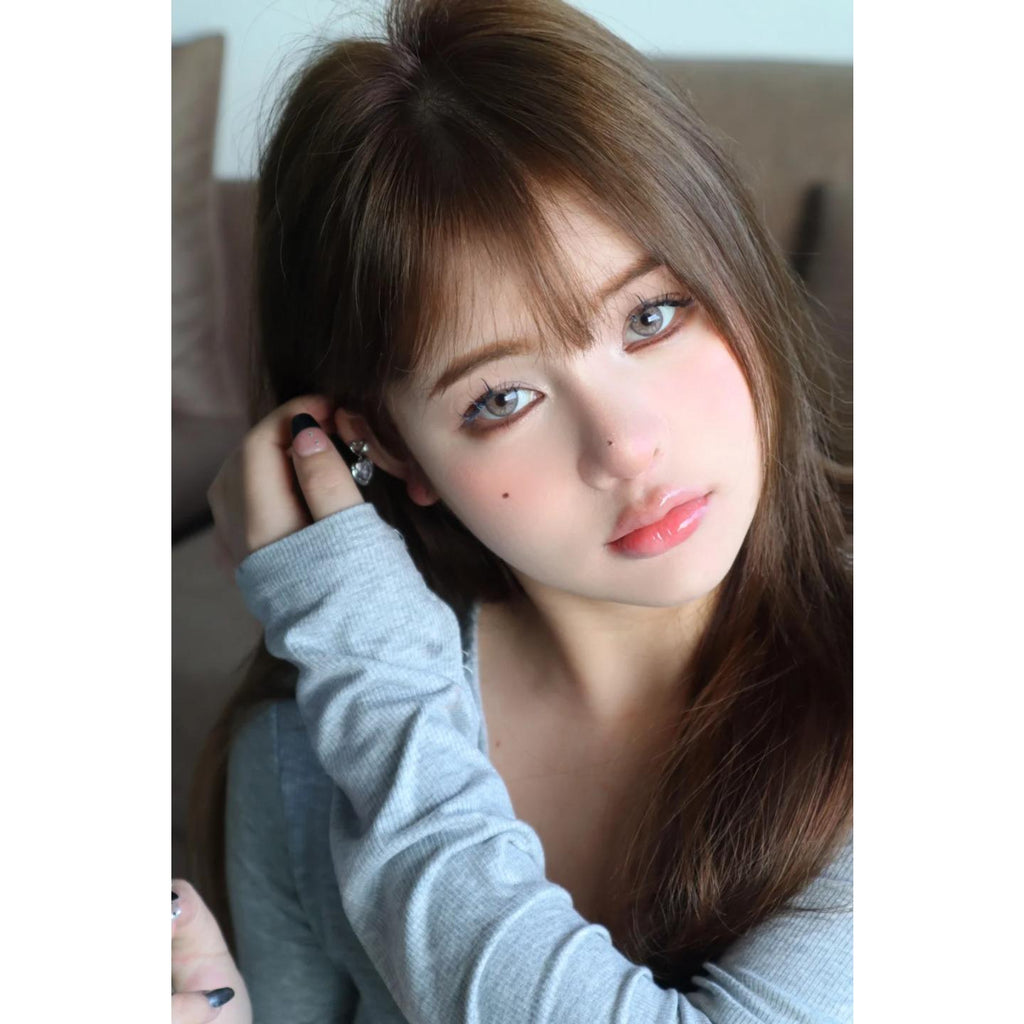 JWHJHUI Xiyoulens 14.50mm Grey Colored Contact Lenses (6 Months Wear)
