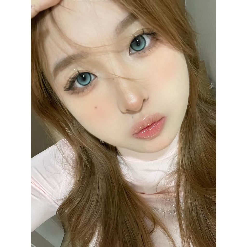 MLBCUI MorningCon 14.50mm Green Colored Contact Lenses (6 Months Wear)