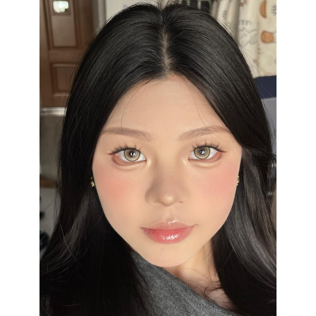 STYJZONG Serltyca 14.20mm Brown Colored Contact Lenses (6 Months Wear)