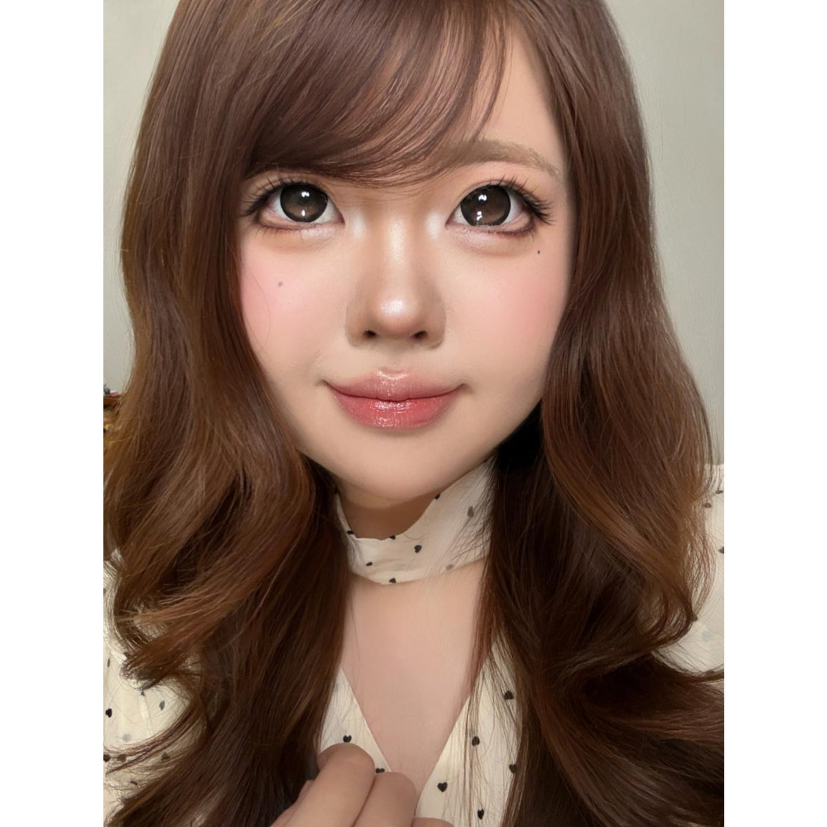 CDJTQQIAO OBALEN 14.50mm Brown Colored Contact Lenses (6 Months Wear)
