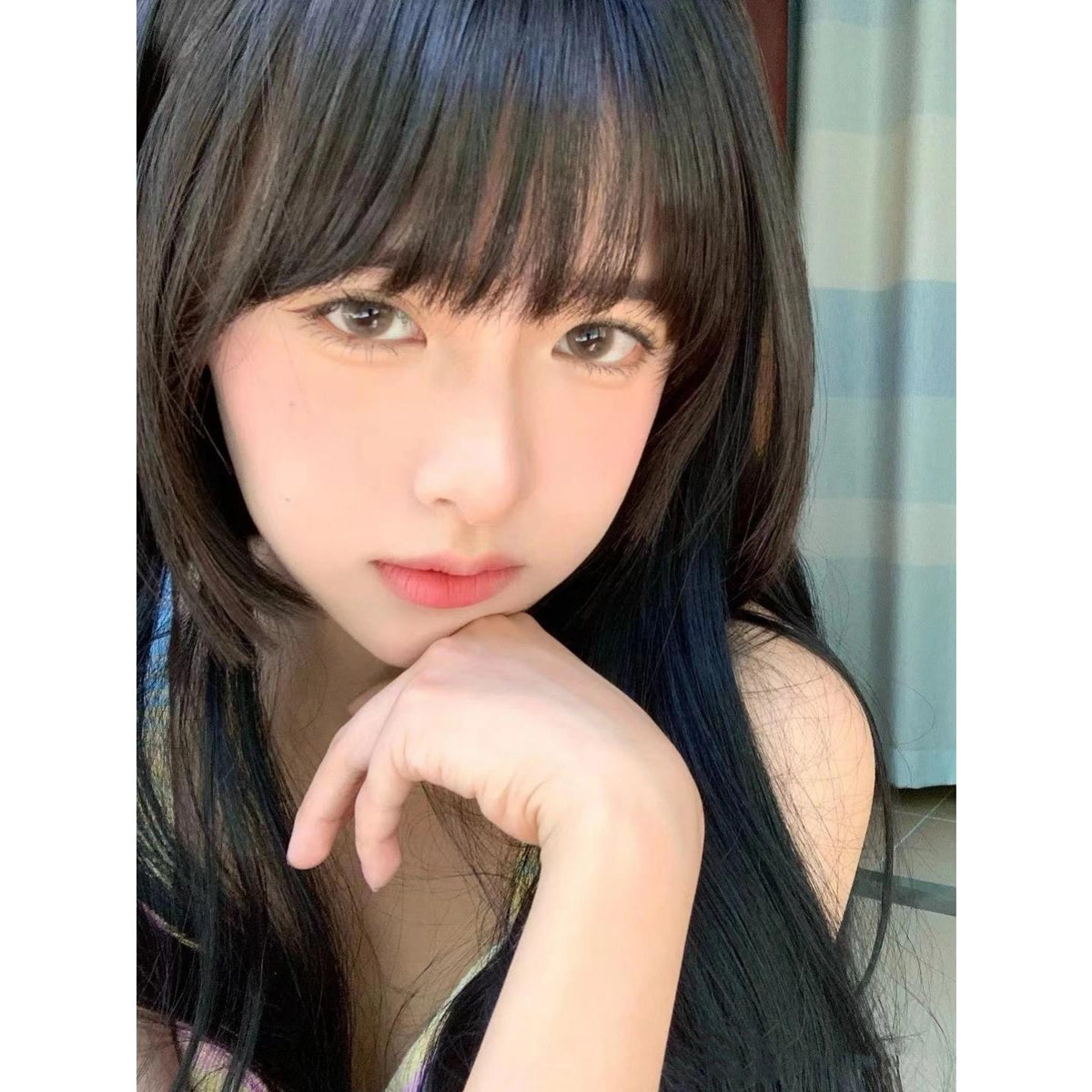 NXXING OVOLOOK 14.20mm Brown Colored Contact Lenses (6 Months Wear)