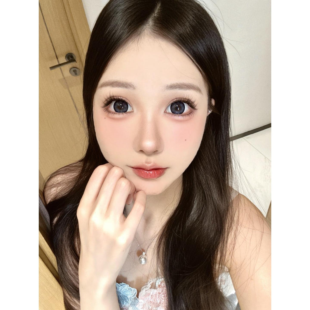 WYLHUI PORSLEN 14.50mm Blue Colored Contact Lenses (6 Months Wear)