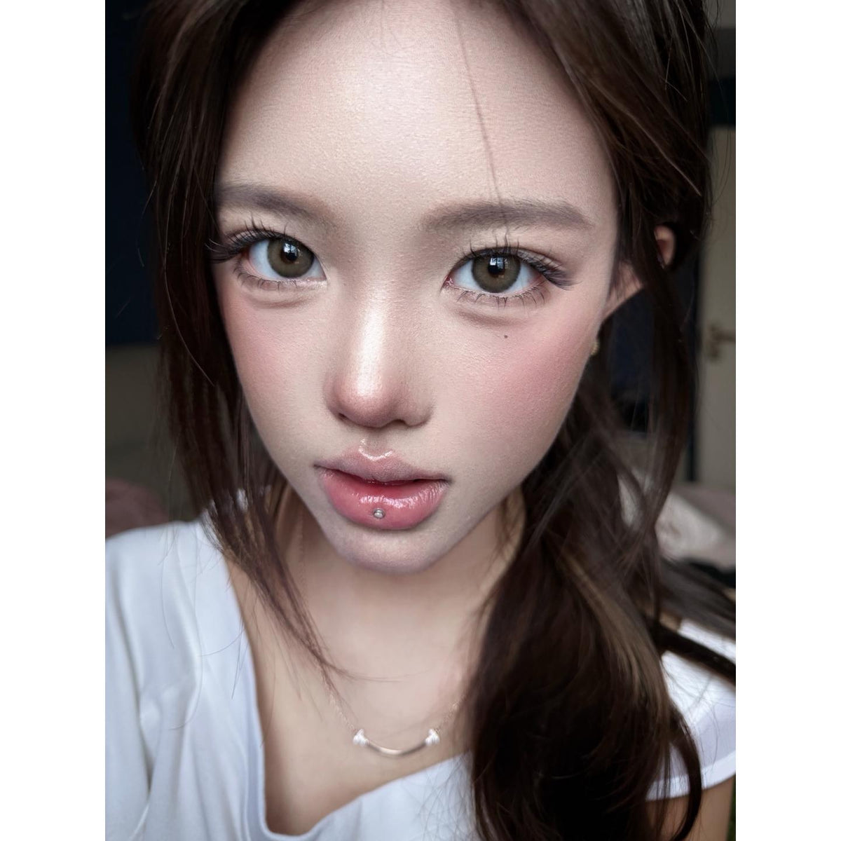 SQFTLV Serltyca 14.20mm Green Colored Contact Lenses (6 Months Wear)