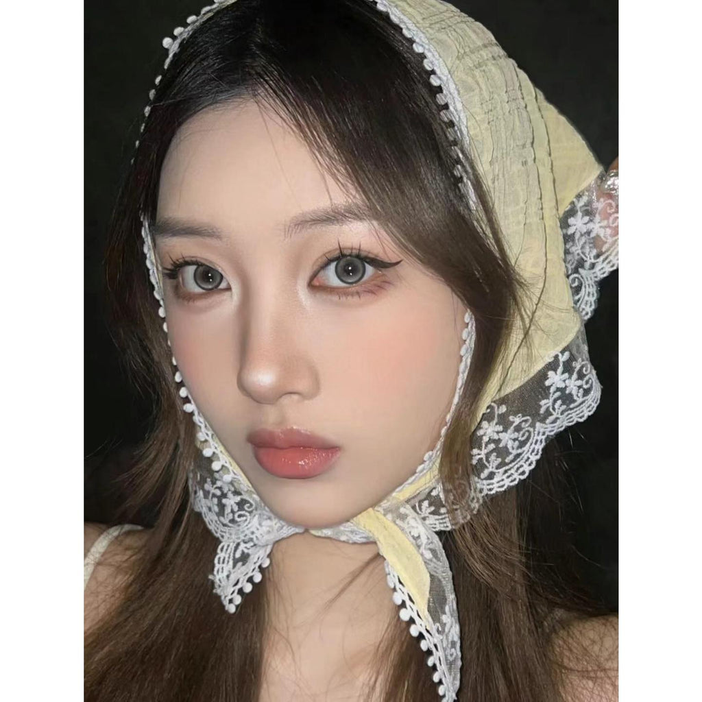 AEBSI FLLYCON คอนแทคเลนส์สีเทา ขนาด 14.20 มม. (ชนิดราย 6 เดือน)