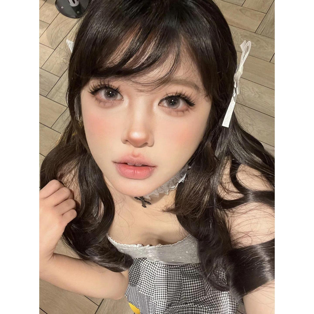 CLFHWU Xiyoulens คอนแทคเลนส์สี ขนาด 14.50 มม. สีชมพู (ชนิดราย 6 เดือน)