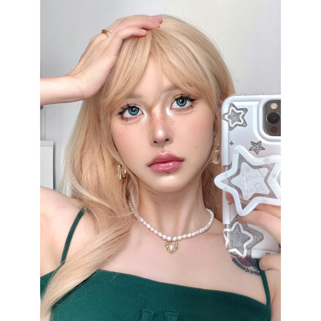 NSHLV MorningCon 14.20mm Green Colored Contact Lenses (6 Months Wear)