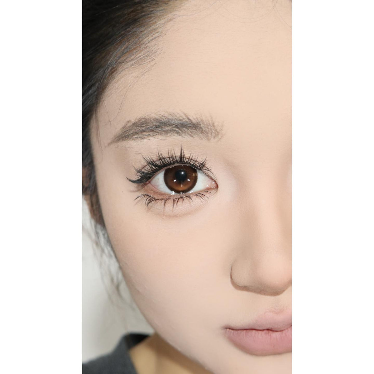 CDZSQQIU OBALEN คอนแทคเลนส์สีน้ำตาล ขนาด 14.50 มม. (ชนิดราย 6 เดือน)