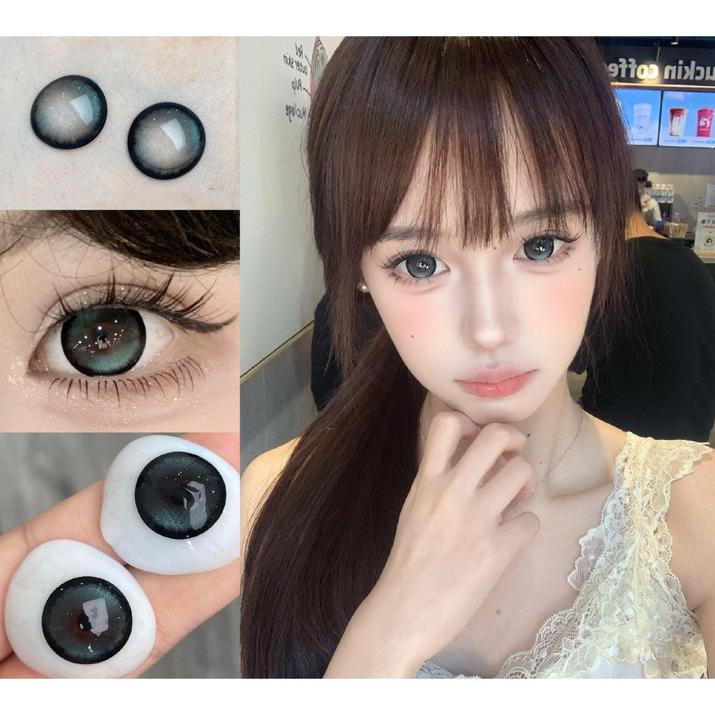 Kính áp tròng màu xanh lá CDYHLYAN OBALEN 14.50mm (Thời hạn sử dụng 6 tháng)