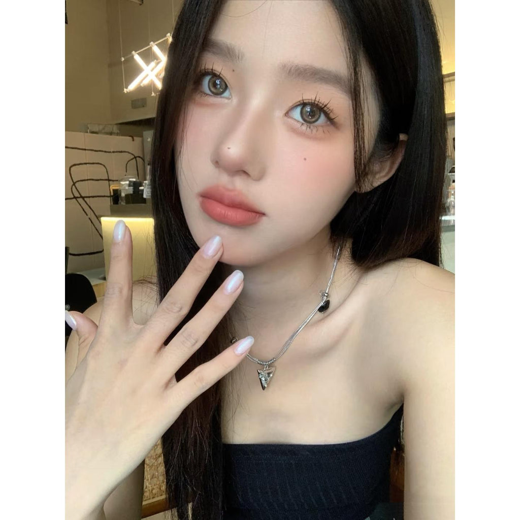 YHMLA Xiyoulens 14.20mm Brown Colored Contact Lenses (6 Months Wear)
