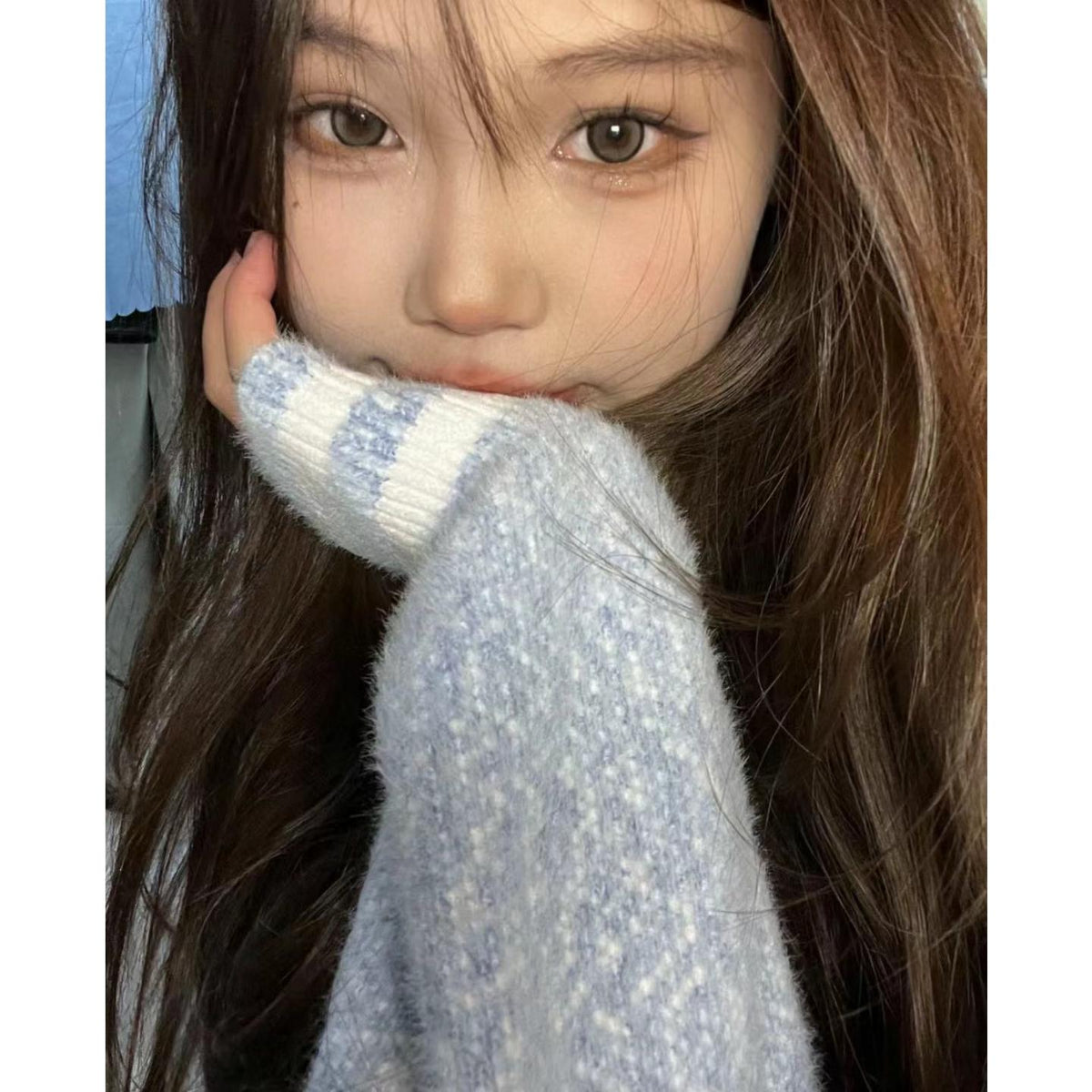 TXTGONG FLLYCON 14.50mm Brown Colored Contact Lenses (6 Months Wear)