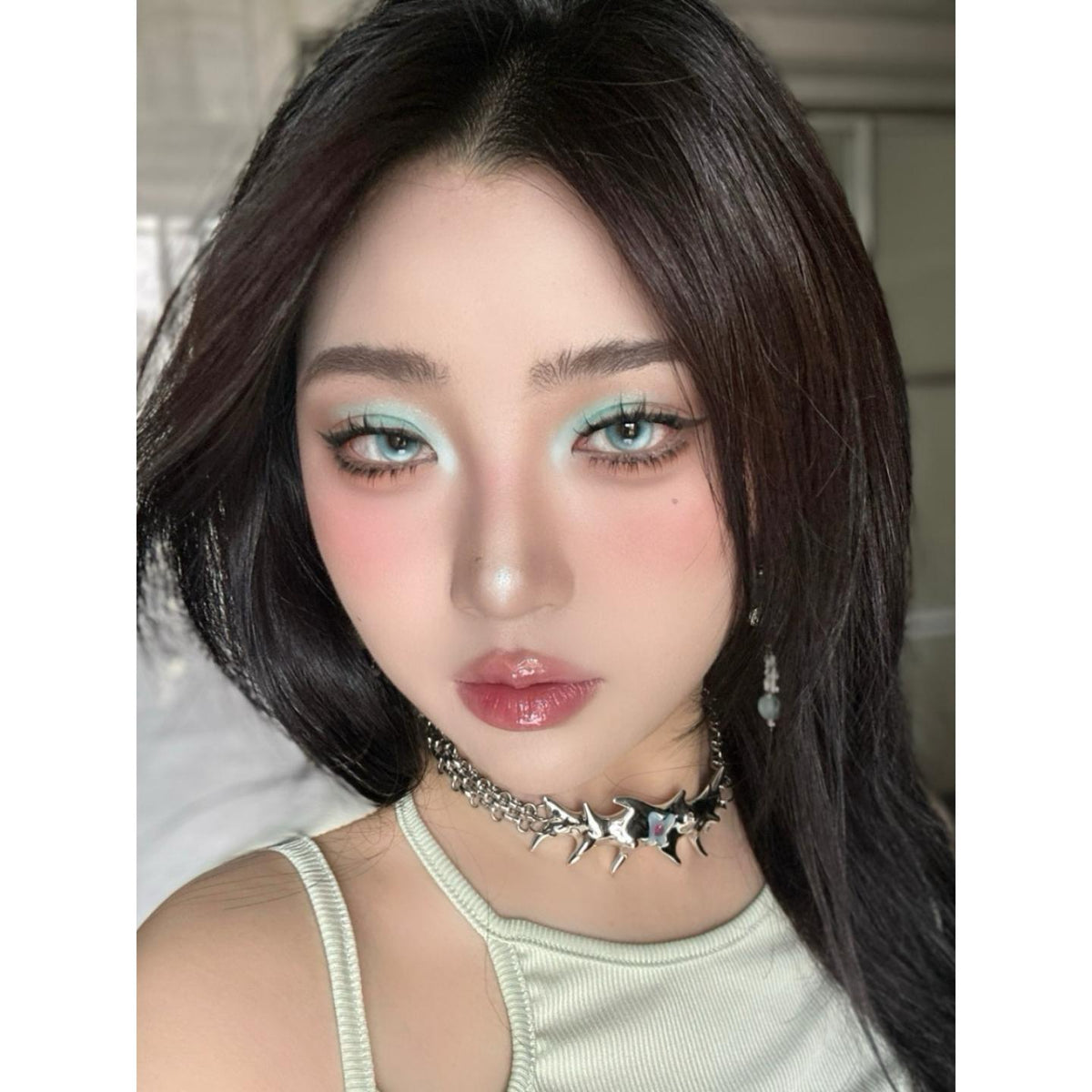 คอนแทคเลนส์สี BCLV รุ่น Xiyoulens ขนาด 14.20 มม. สีเขียว (แบบราย 6 เดือน)