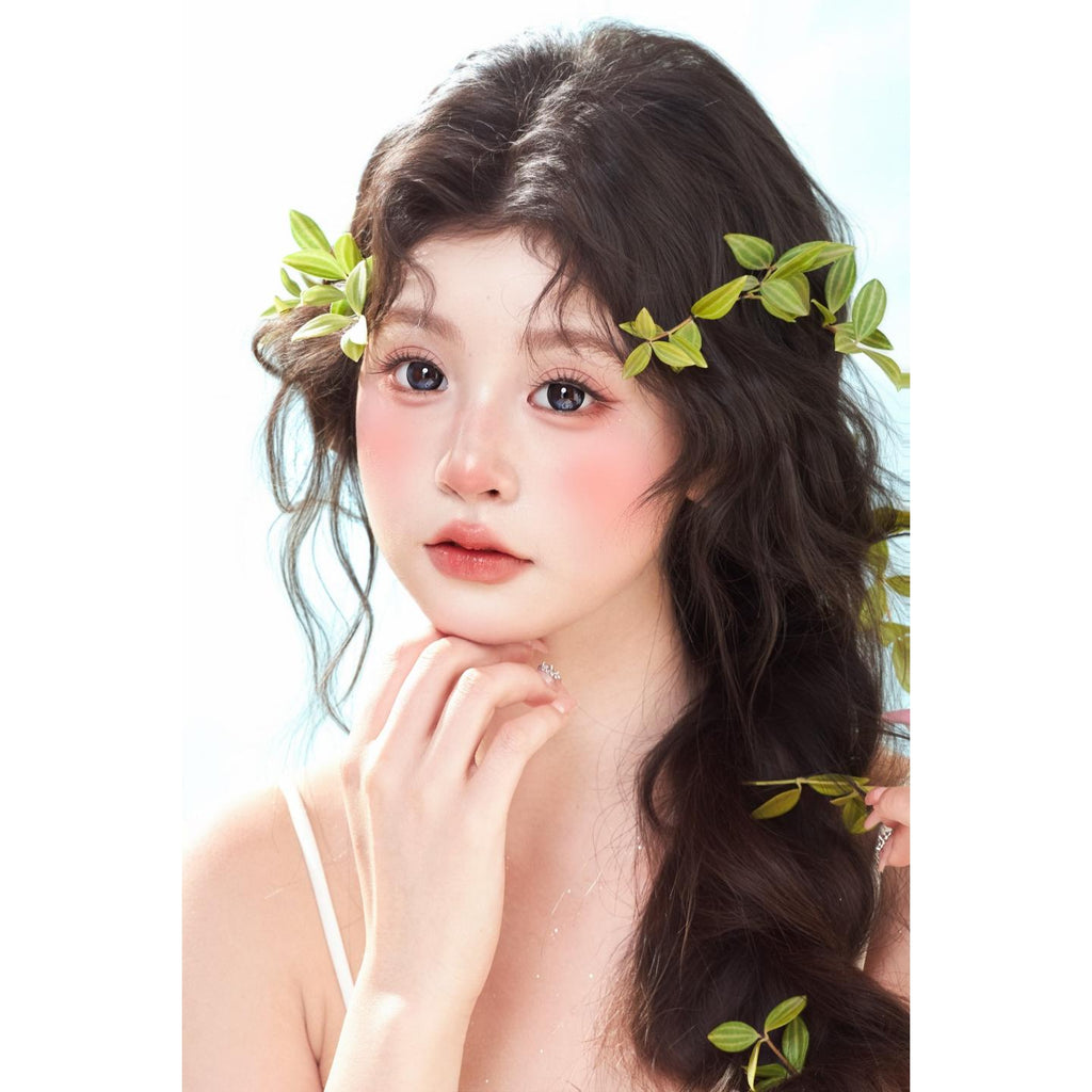 CDZLSHAI OBALEN 14.50mm Blue Colored Contact Lenses (6 Months Wear)