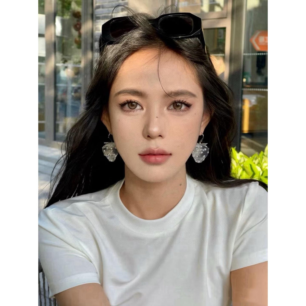 YHMLA Xiyoulens 14.20mm Brown Colored Contact Lenses (6 Months Wear)