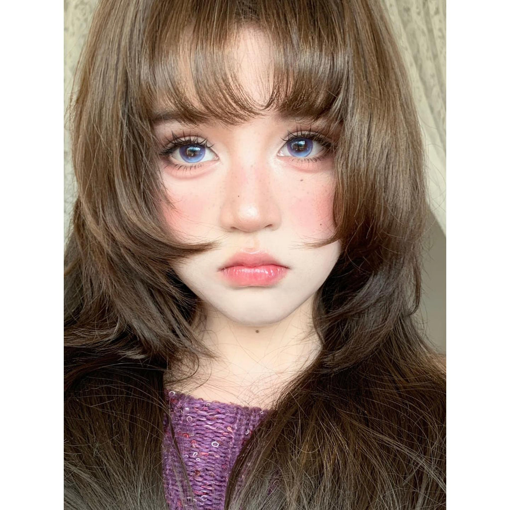 XHWLFU OVOLOOK 14.50mm Purple Colored Contact Lenses (6 Months Wear)