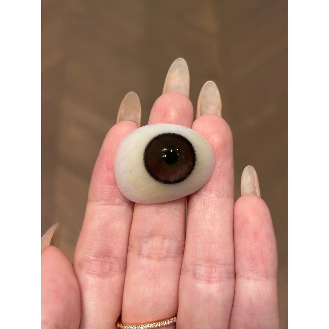 QLFEN MimiPark 14.50mm Pink Colored Contact Lenses (6 Months Wear)